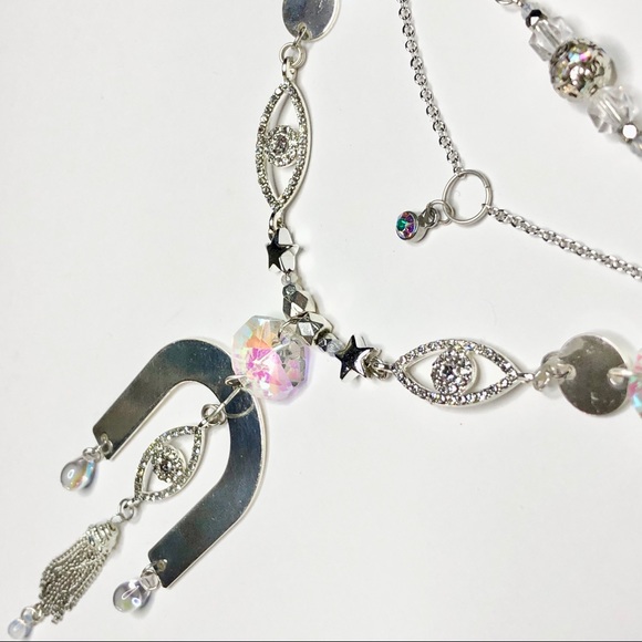 “You’re Pretty When You Cry” Handmade Swarovski Crystal & Velvet Necklace - Picture 5 of 14